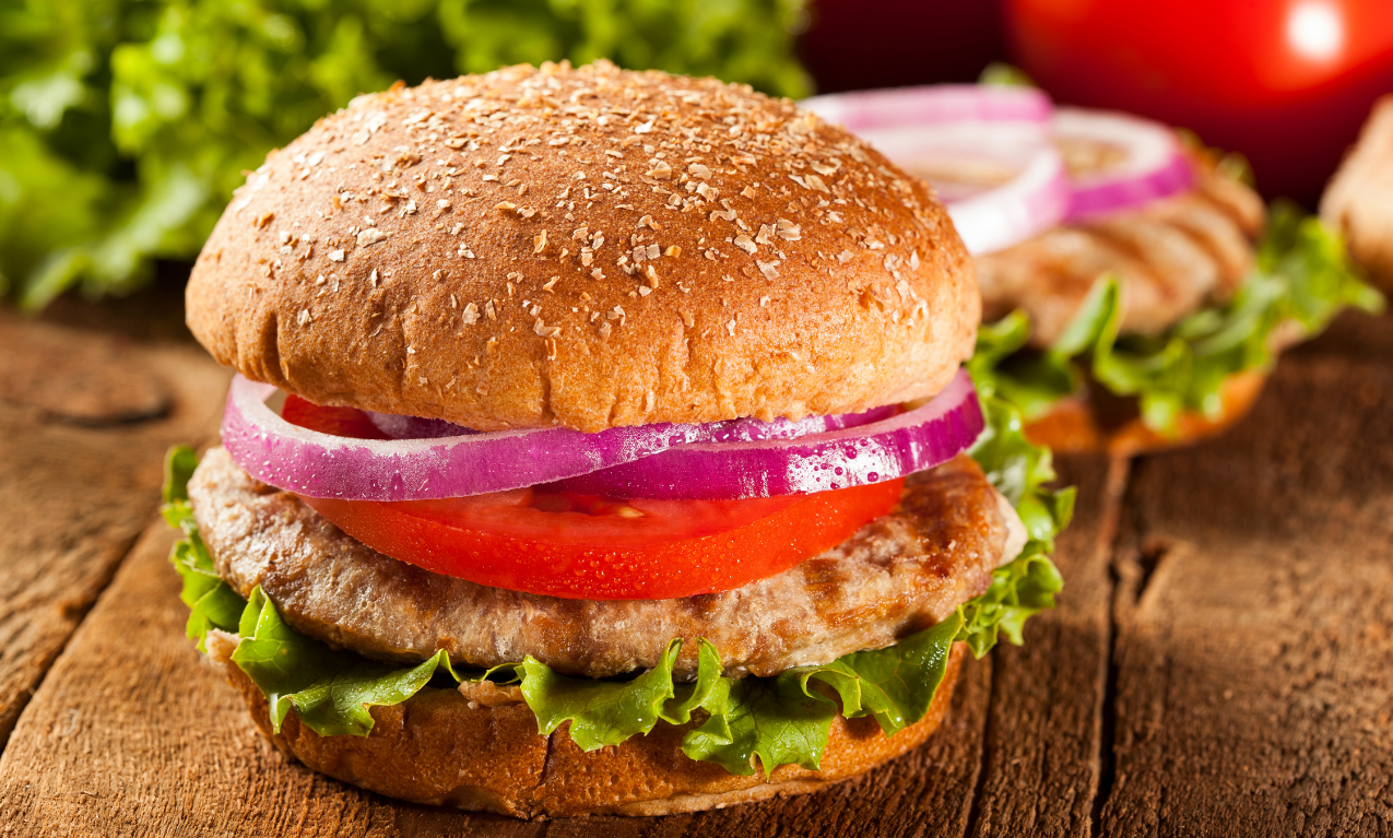Salad Burger Sandwich